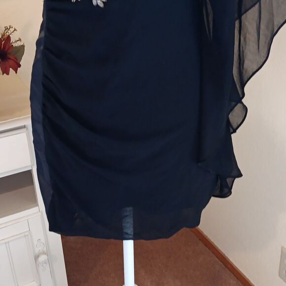 Do & Be One Shoulder Mini Dress. Whimsigoth, Cocktail,  Baddie - Picture 3 of 12